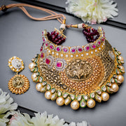 Padmavati Magnificent Royal Choker Bridal Necklace Set