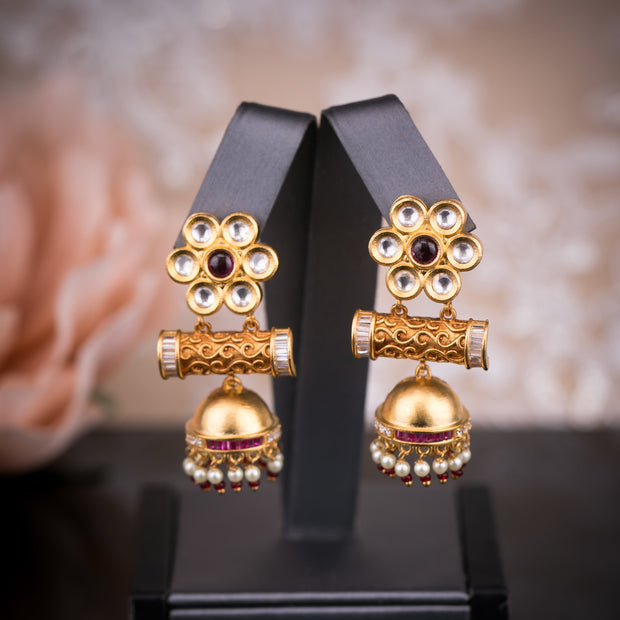 Mira Royal Jhumki Earrings
