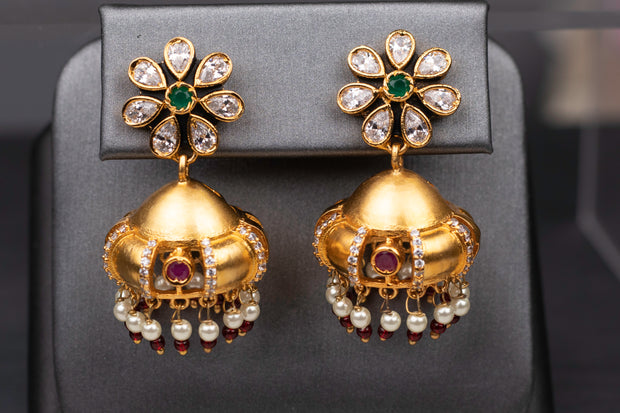 Ganika Royal Jhumki Earrings